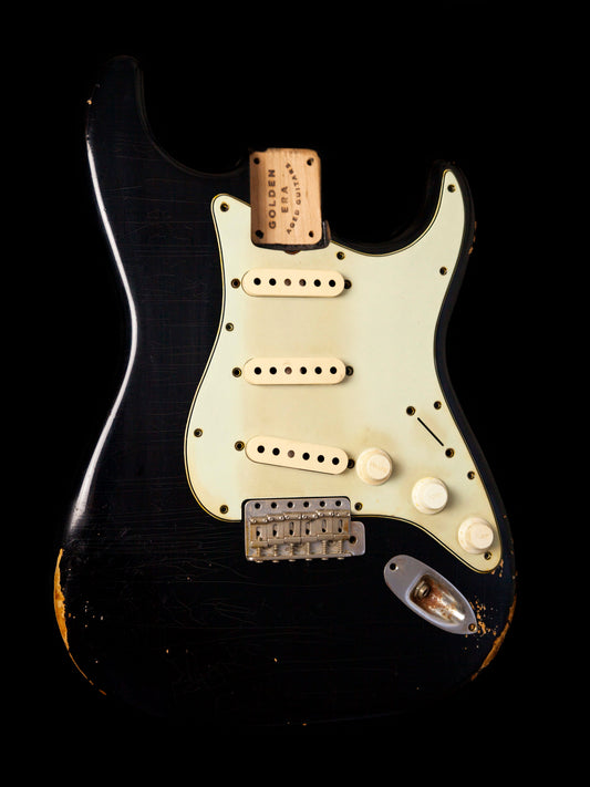 Black S Body and Scratchplate GE0236