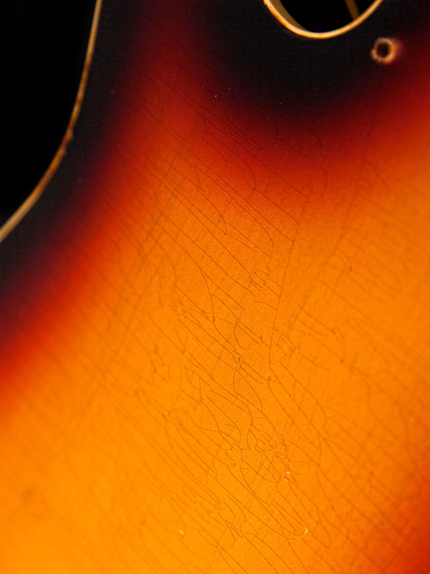 3 Tone Sunburst Double Bound T Body GE0237