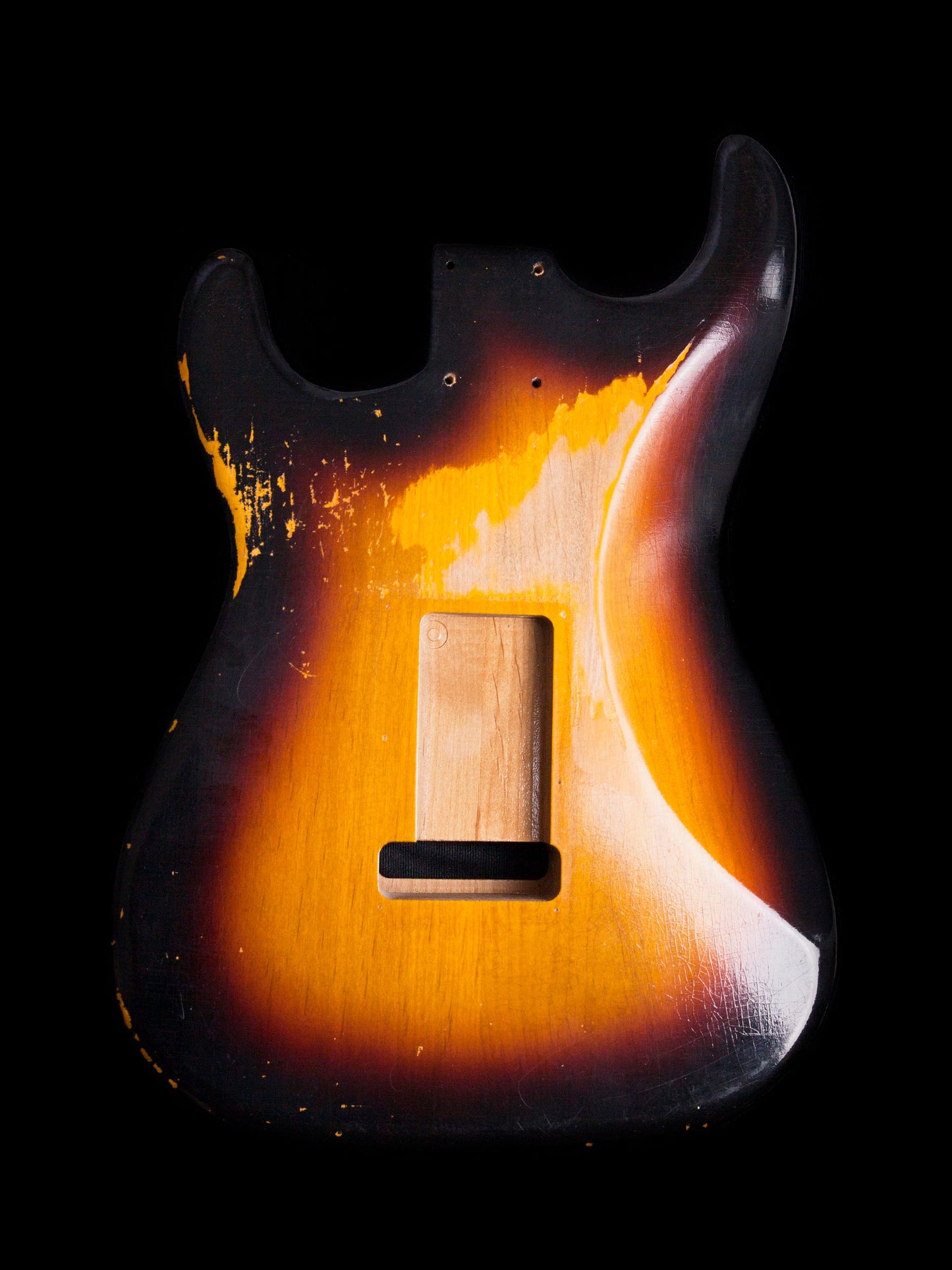 Faded 3 Tone Sunburst SC Body GE0221