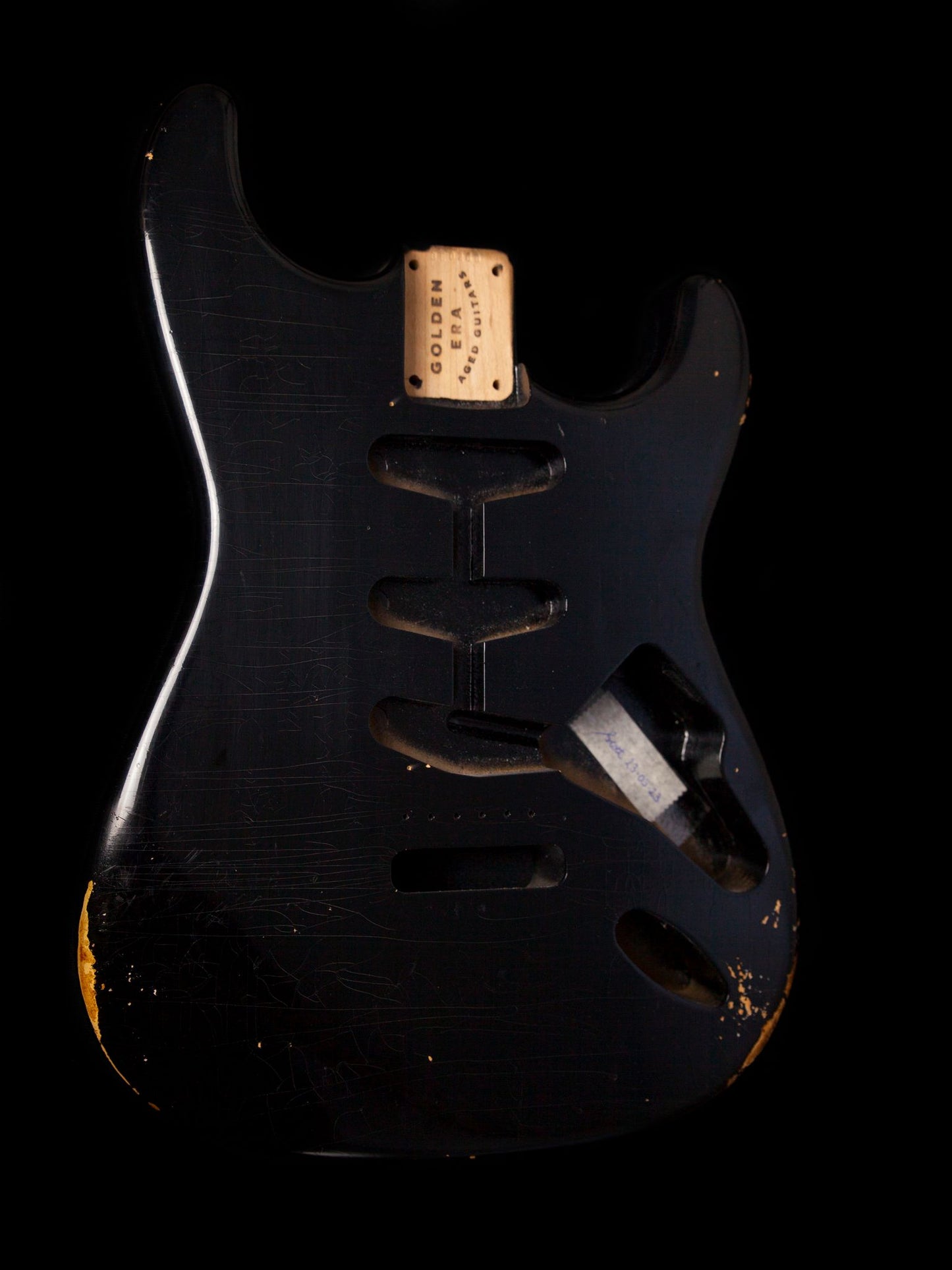 Black S Body and Scratchplate GE0236