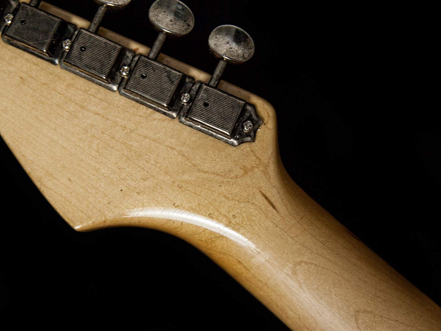 Sonic Blue SC Body GE0252 & Matching Headstock Allparts Neck