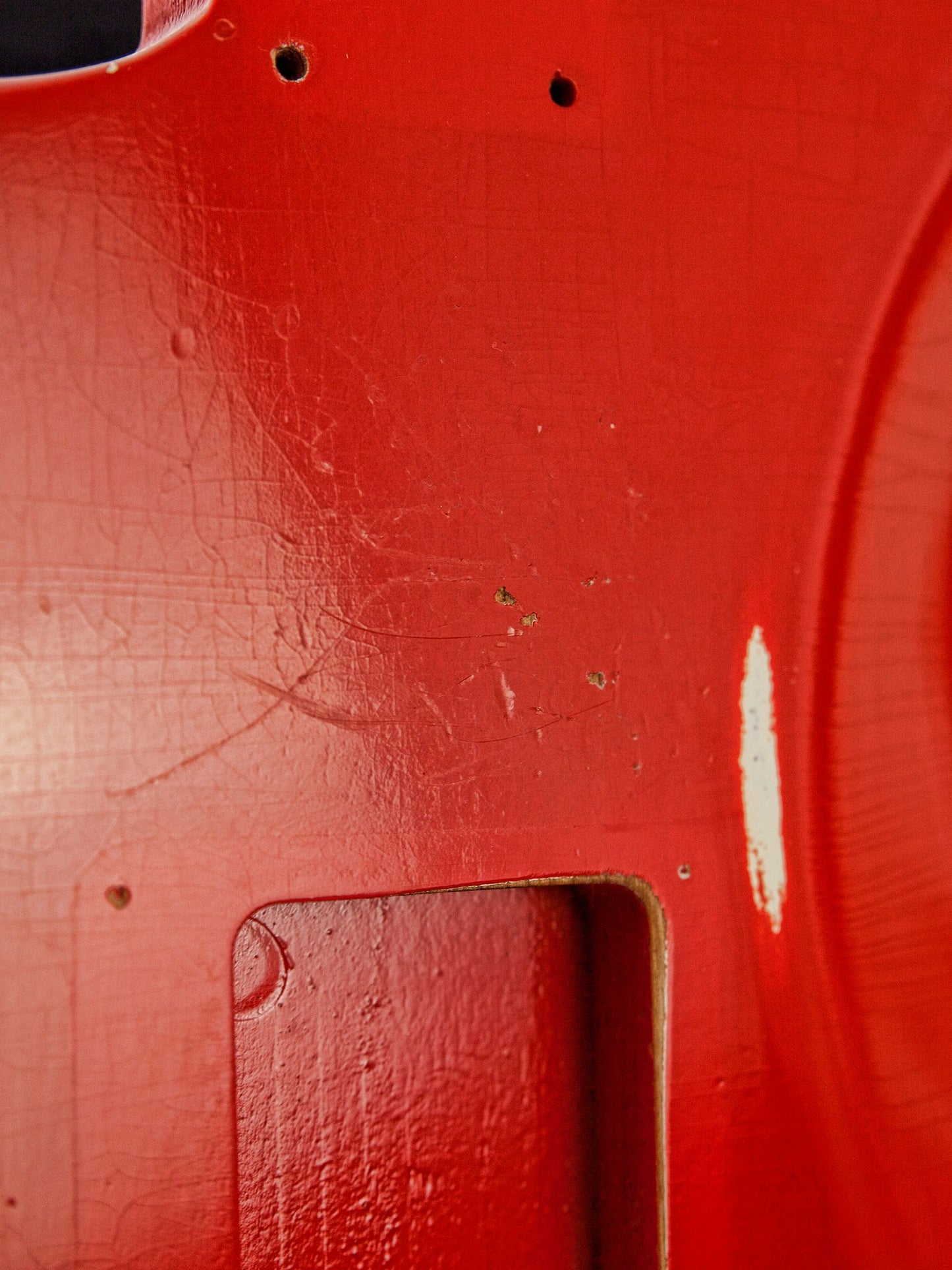 Fiesta Red SC Body & Scratchplate GE0248