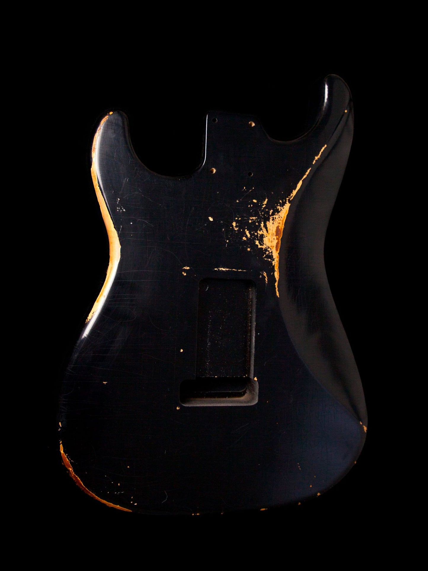 Black S Body and Scratchplate GE0236