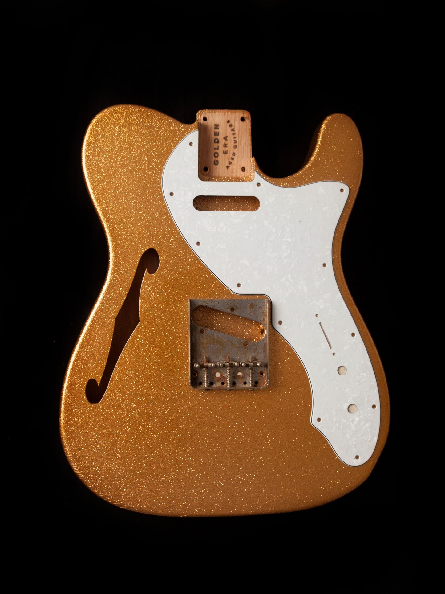 Gold Metal Flake Thinline TC Body GE0306