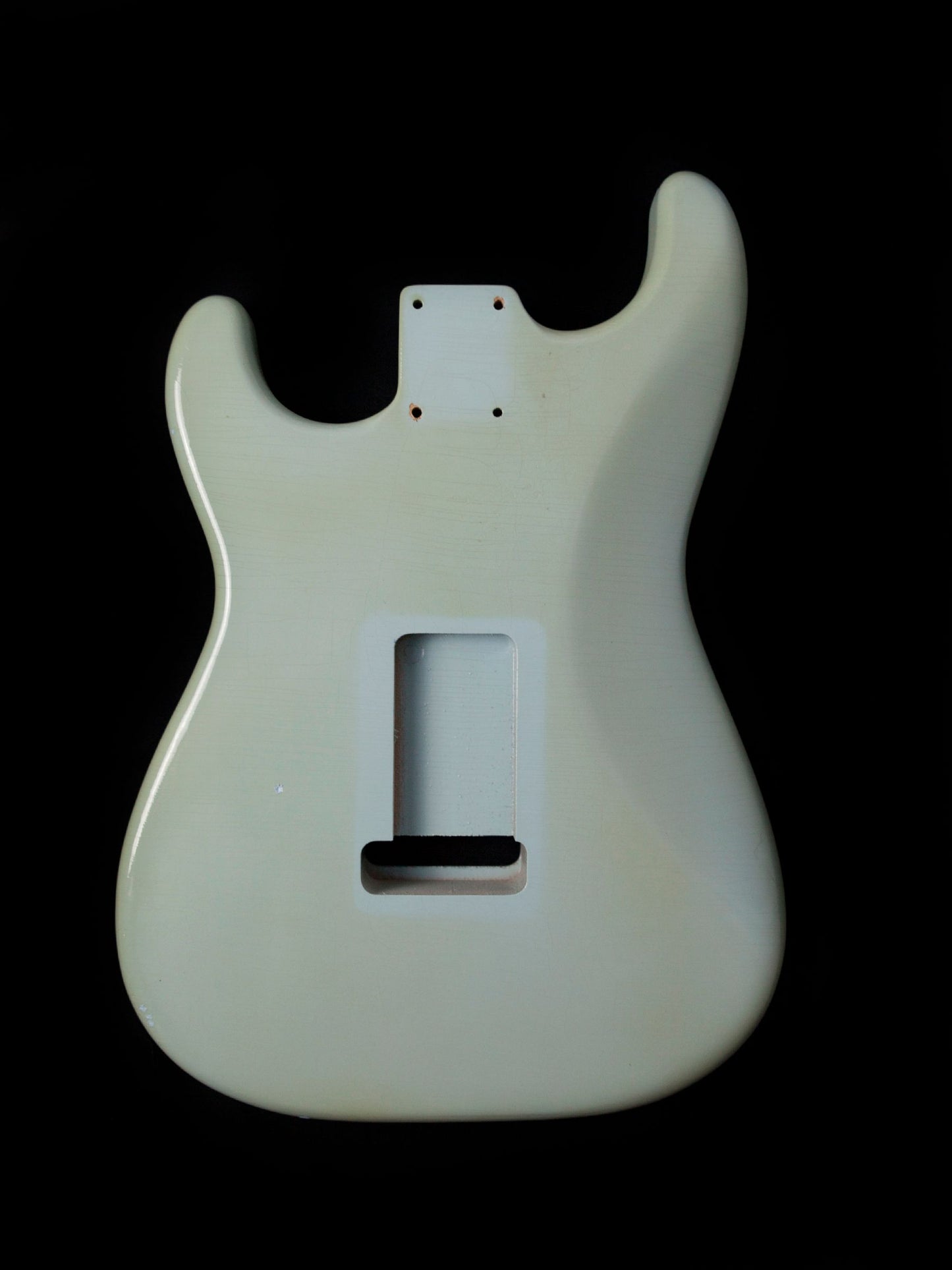Sonic Blue SC Body GE0252 & Matching Headstock Allparts Neck