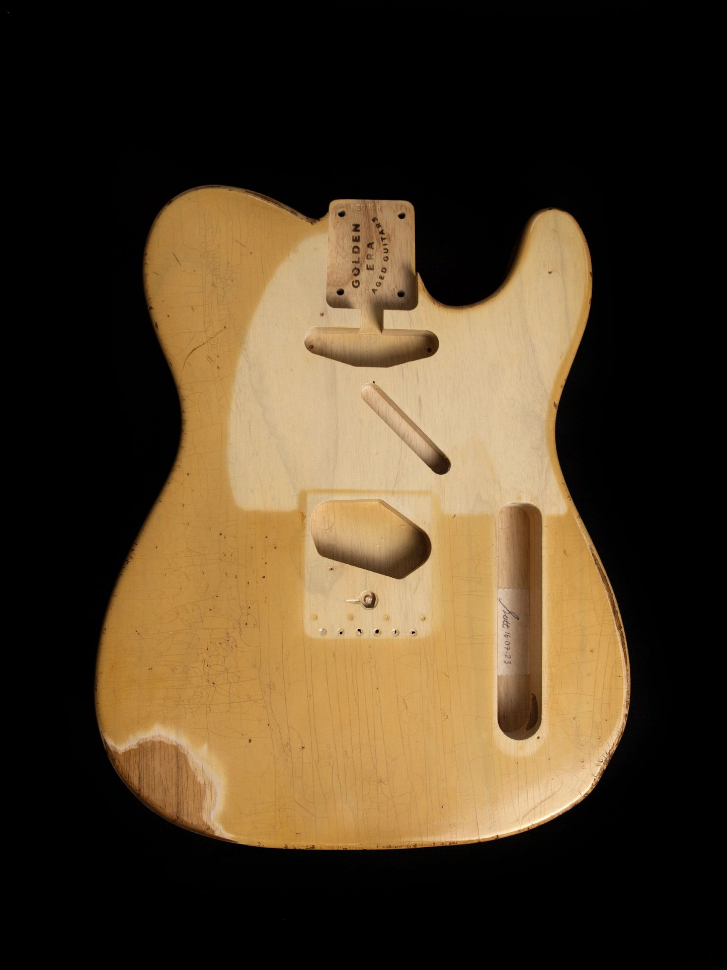 One Piece Swamp Ash Blonde TC Body GE0265