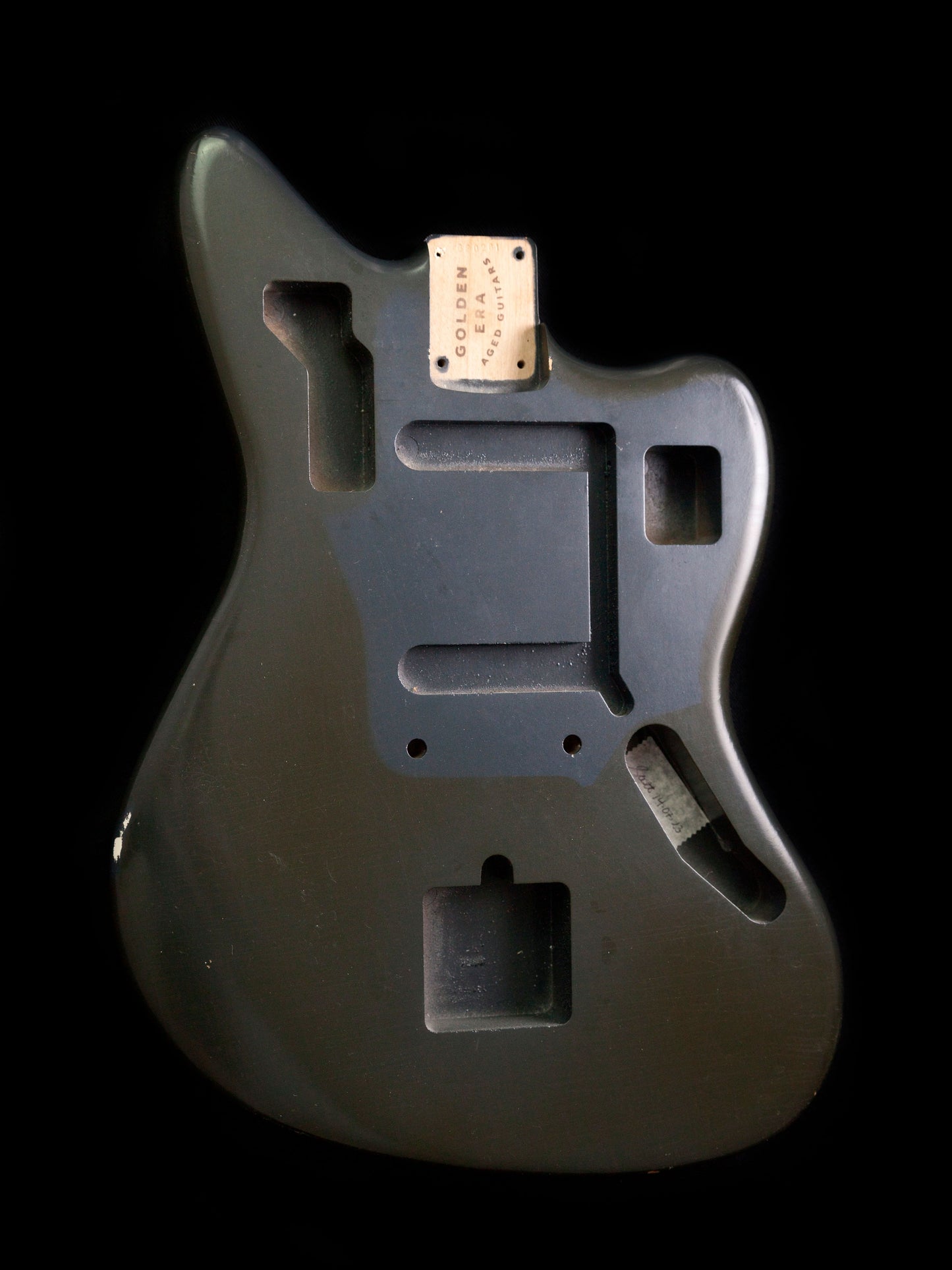 Charcoal Frost Jaguar Body & Allparts Neck GE0261