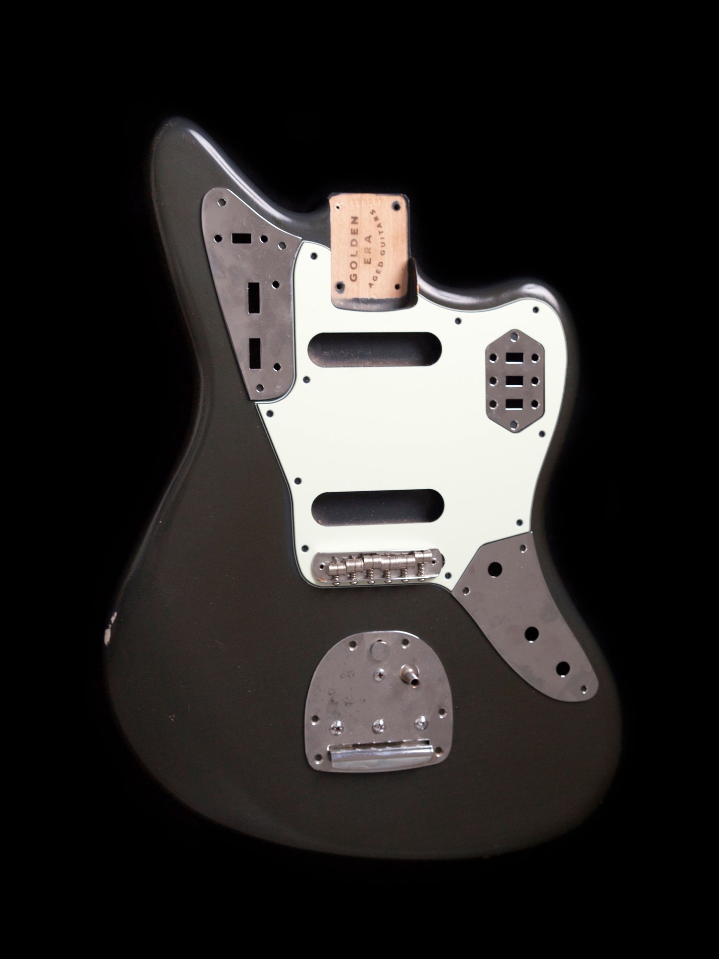 Charcoal Frost Jaguar Body & Allparts Neck GE0261