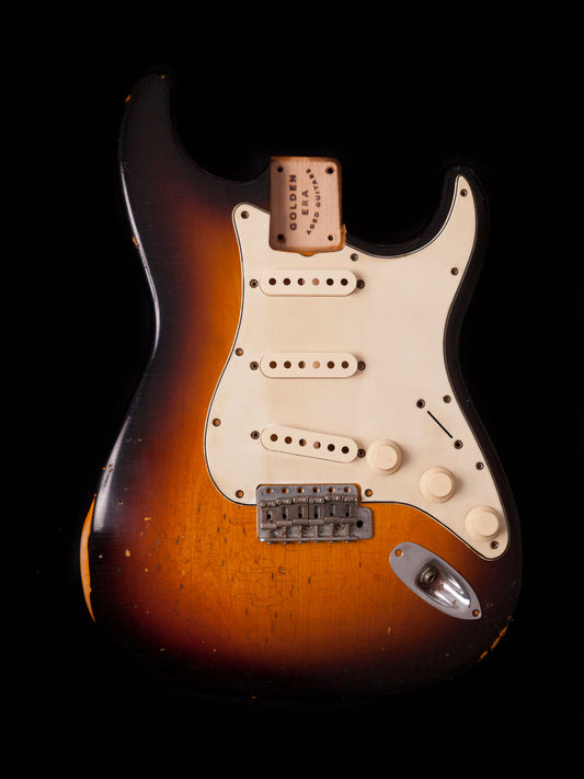 Faded Sunburst SC Body GE0332