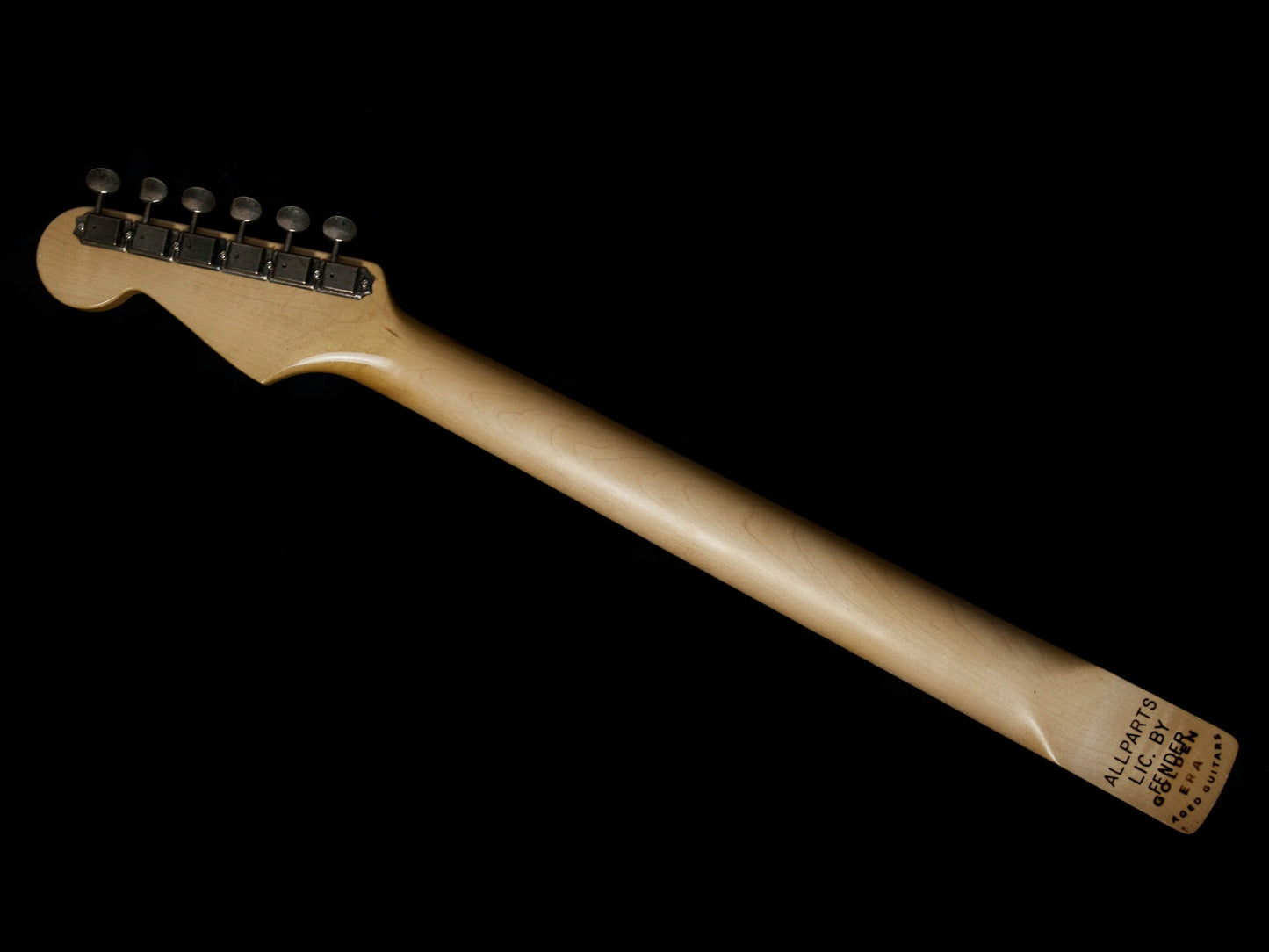 Sonic Blue SC Body GE0252 & Matching Headstock Allparts Neck