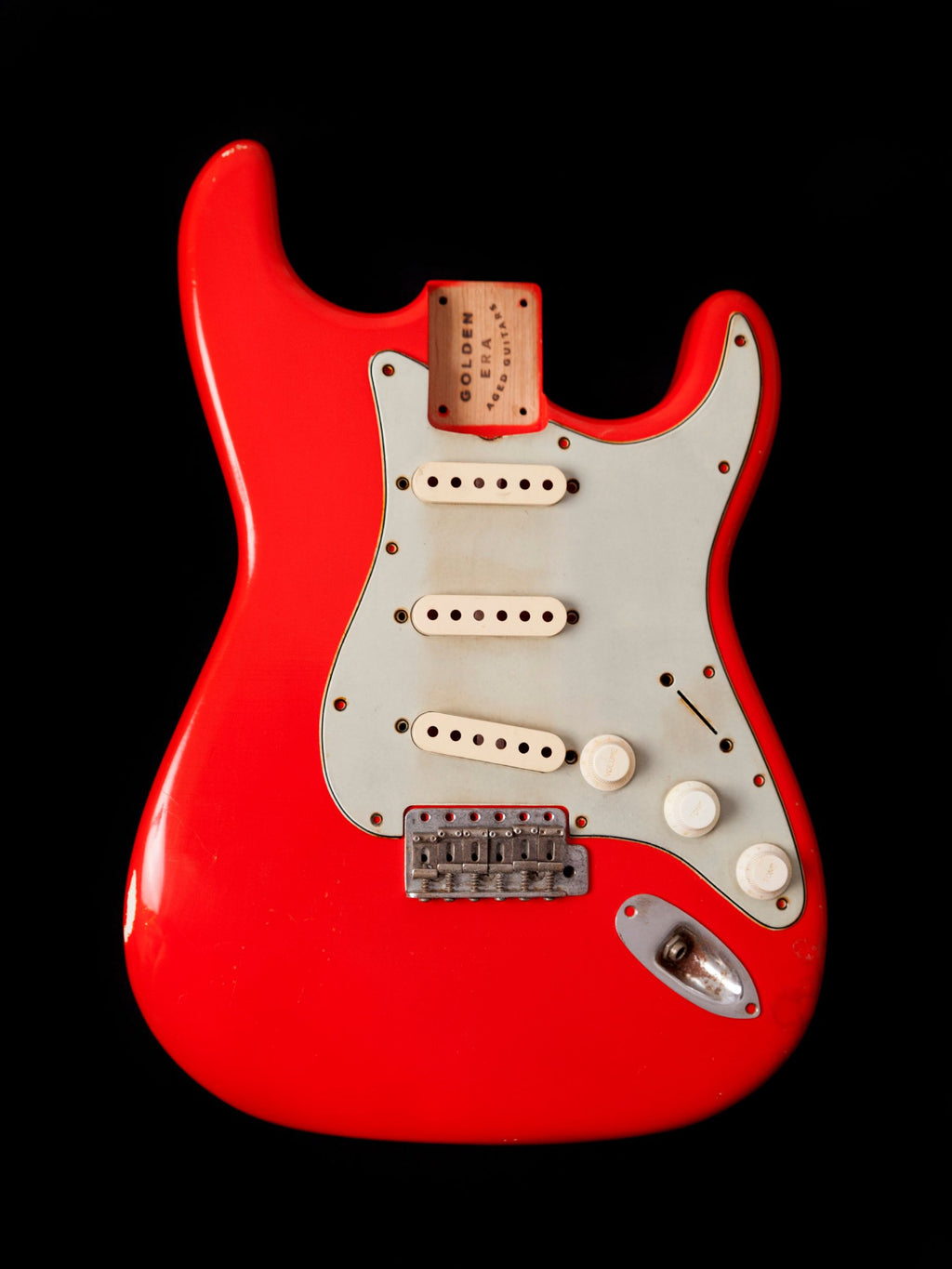 Fiesta Red SC Body & Scratchplate GE0248