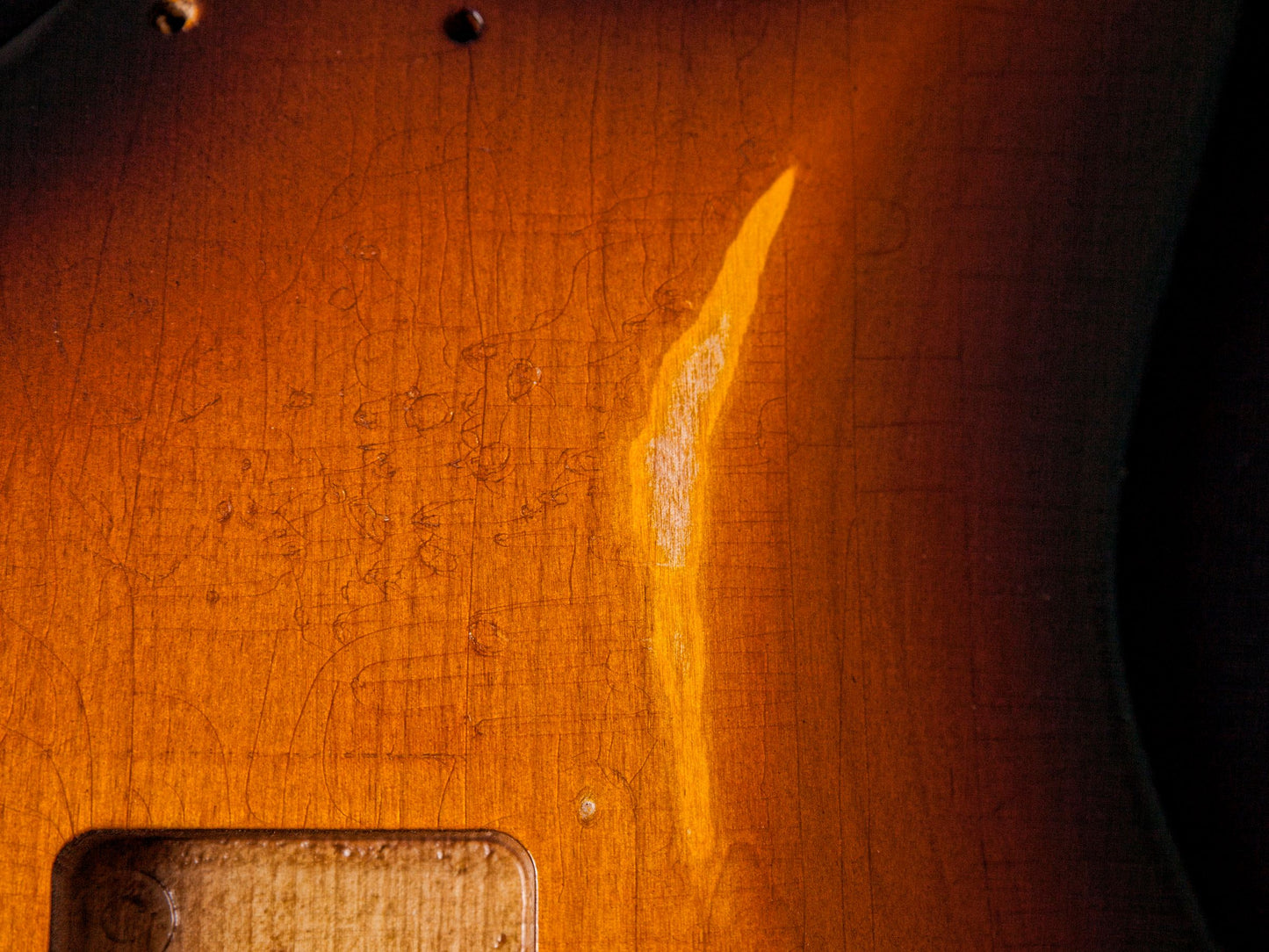 Faded Sunburst SC Body GE0332