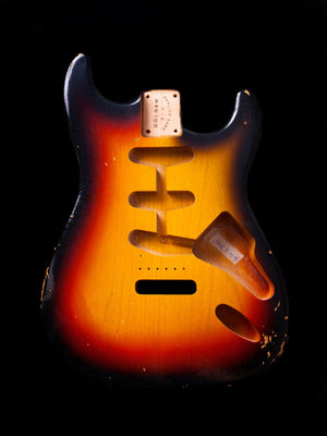 3 Tone Sunburst SC Body and Scratchplate GE0242 Lightweight