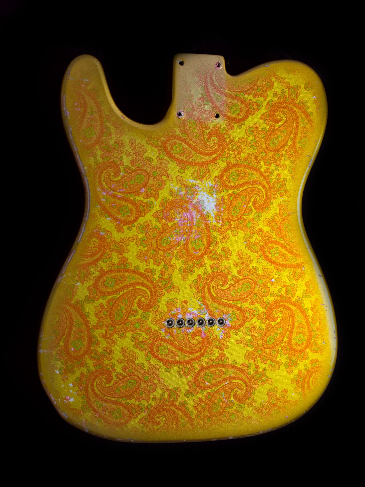 Hardware Loaded Paisley Thinline Body GE0085