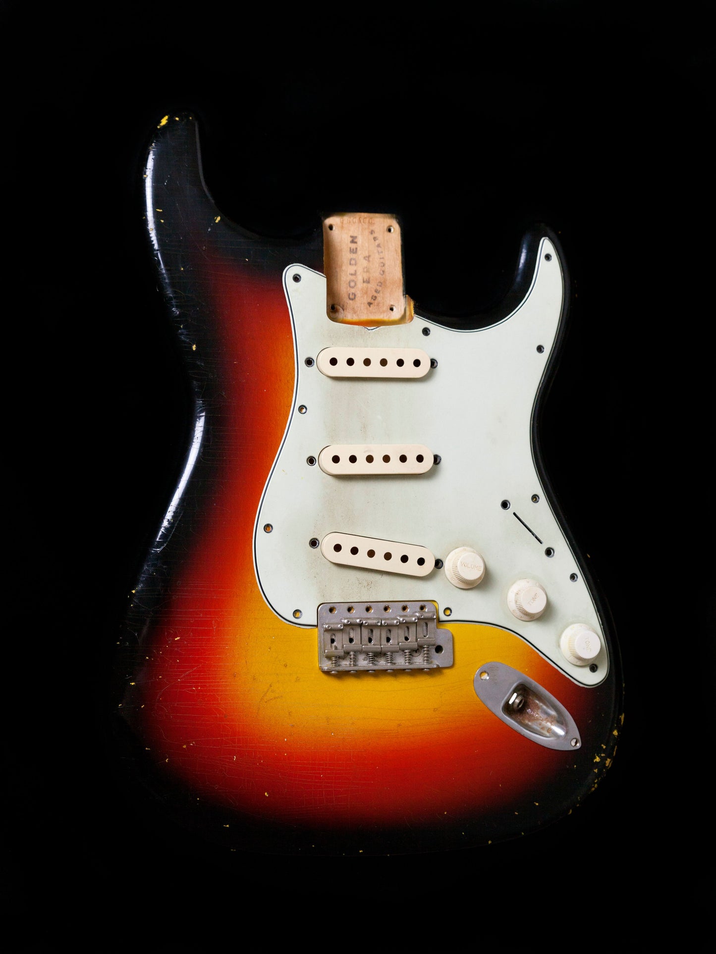 3 Tone Sunburst SC Body & Allparts Neck GE0186