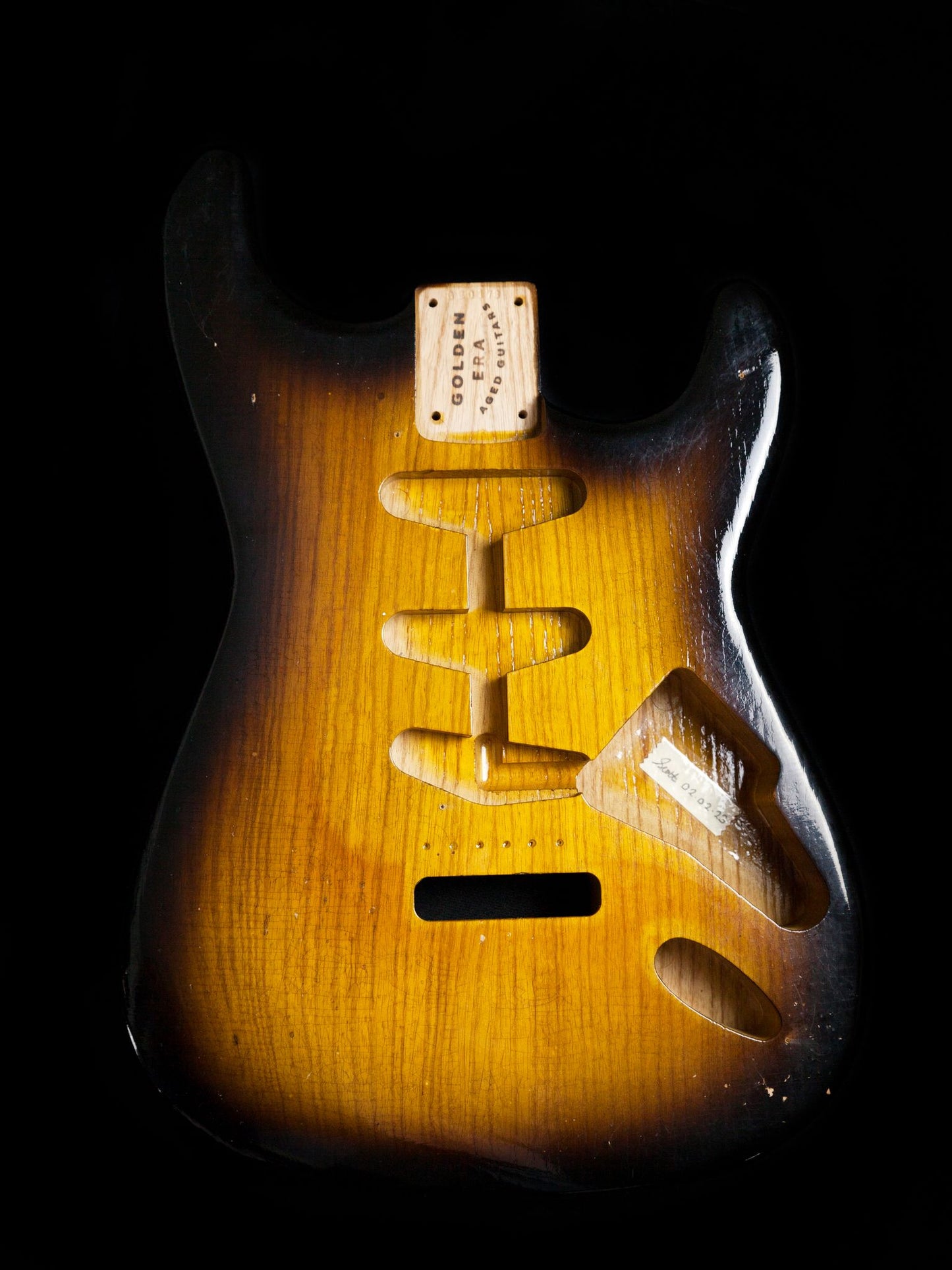 2 Tone Sunburst SC Body GE0178