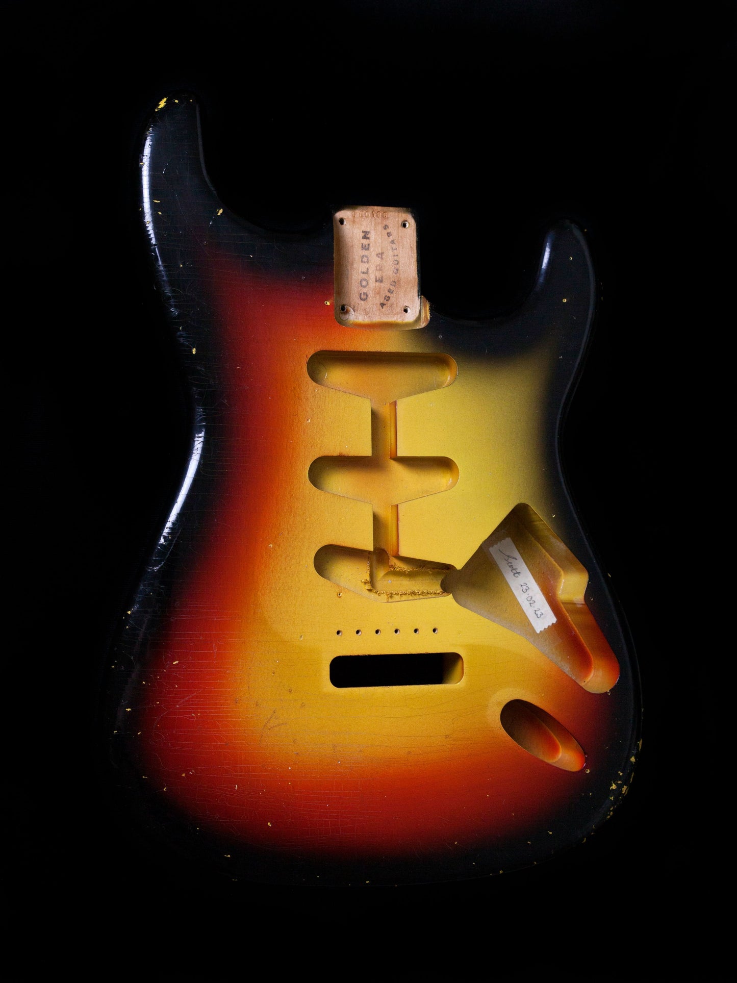 3 Tone Sunburst SC Body & Allparts Neck GE0186