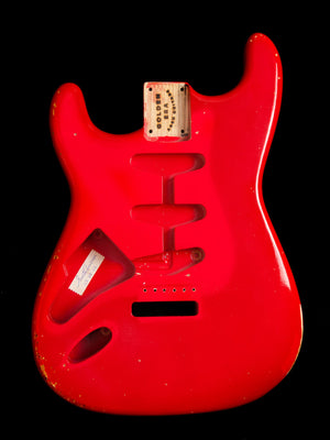 Torino Red LH SC Body and scratchplate GE0115