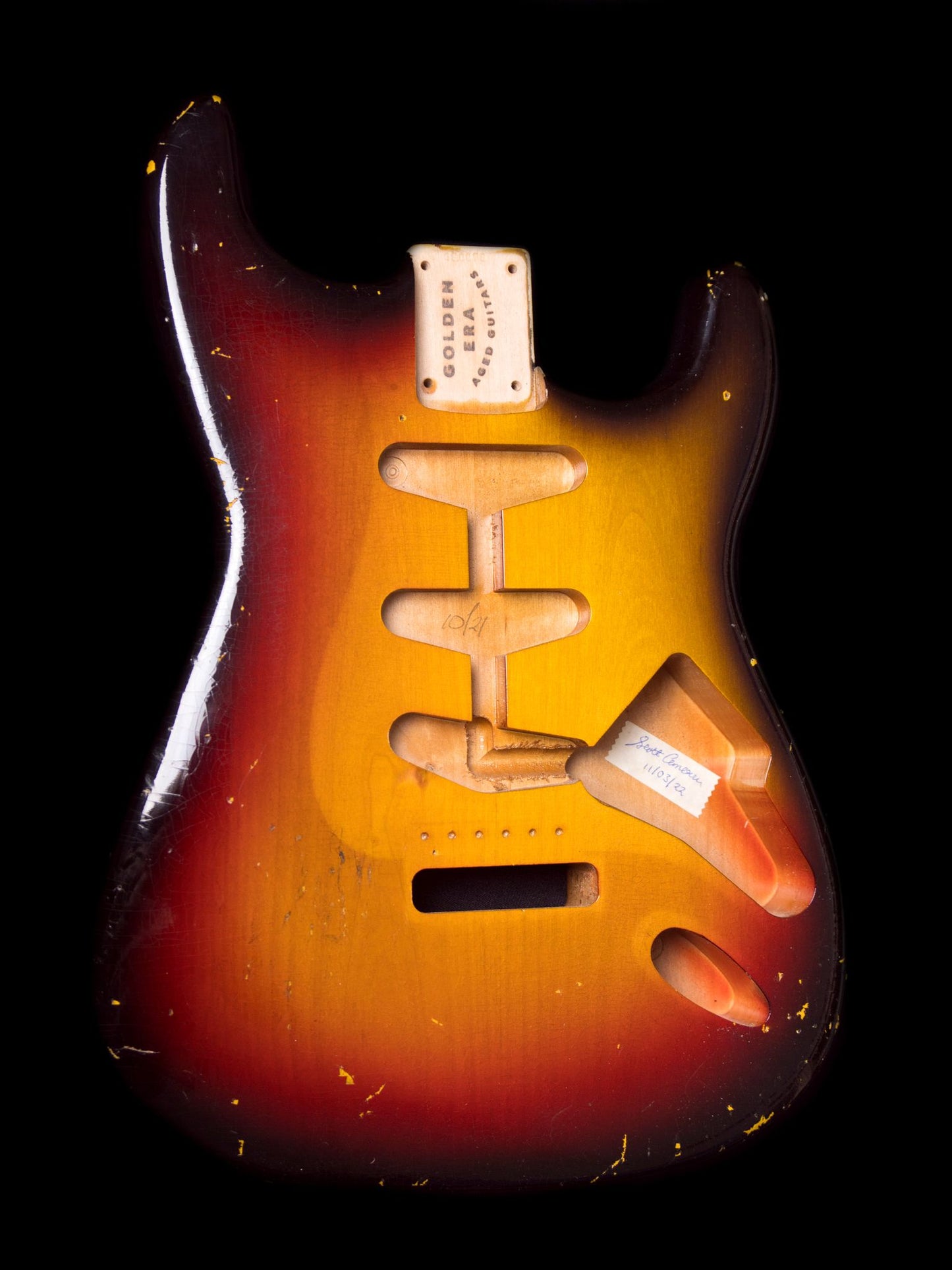 3 Tone Sunburst SC Body GE0075