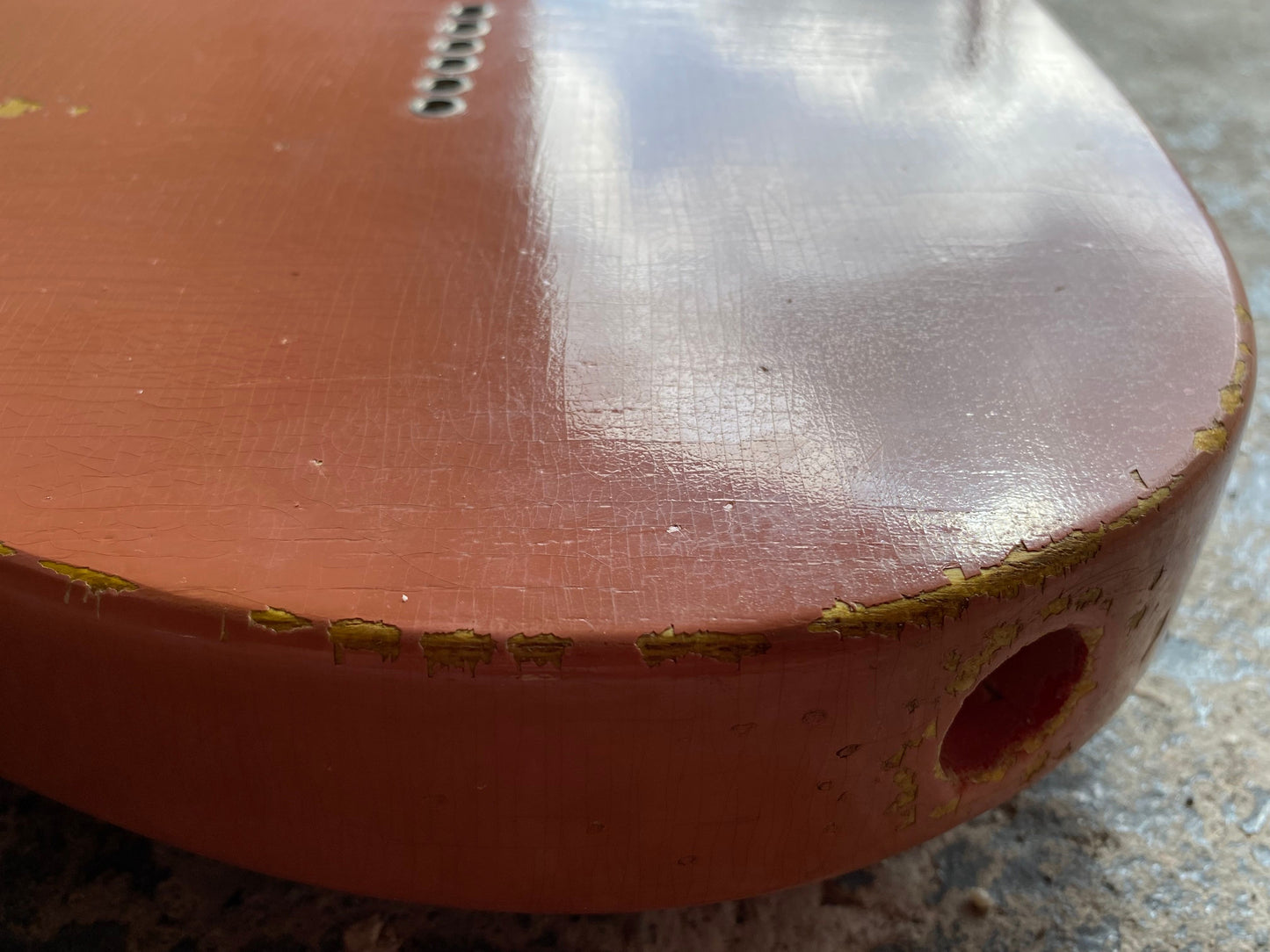 Tahitian Coral Swamp Ash TC Body GE0106