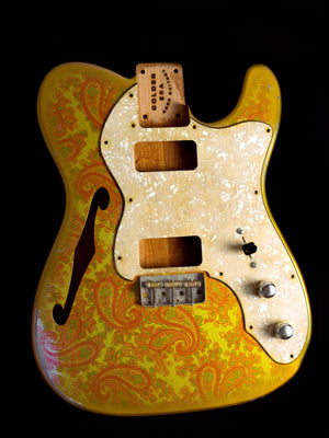 Hardware Loaded Paisley Thinline Body GE0085