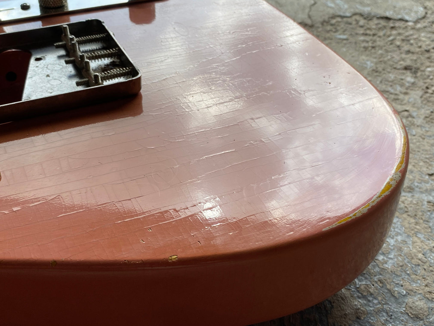 Tahitian Coral Swamp Ash TC Body GE0106
