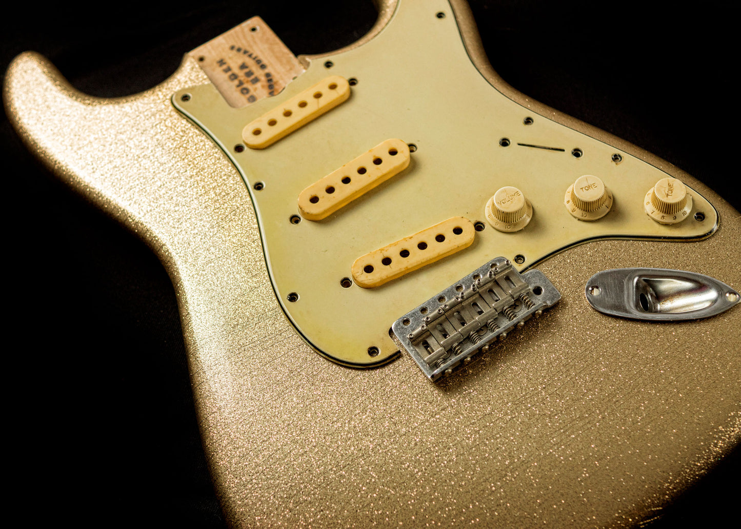 Champagne metal flake SC body GE0015