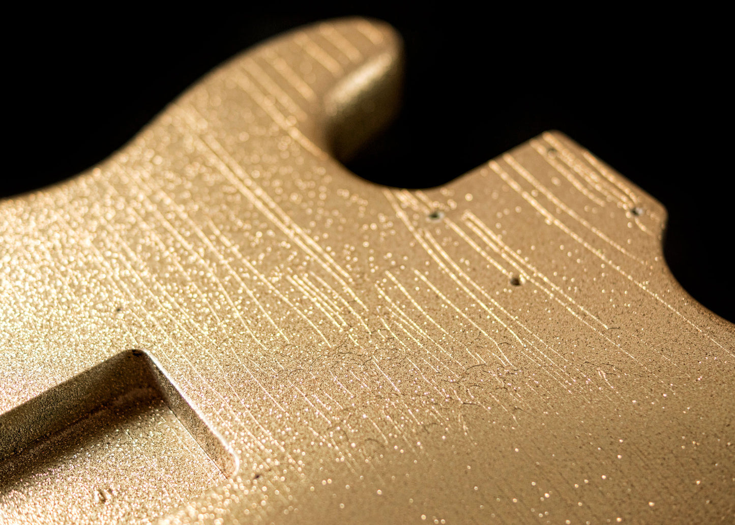 Champagne metal flake SC body GE0015