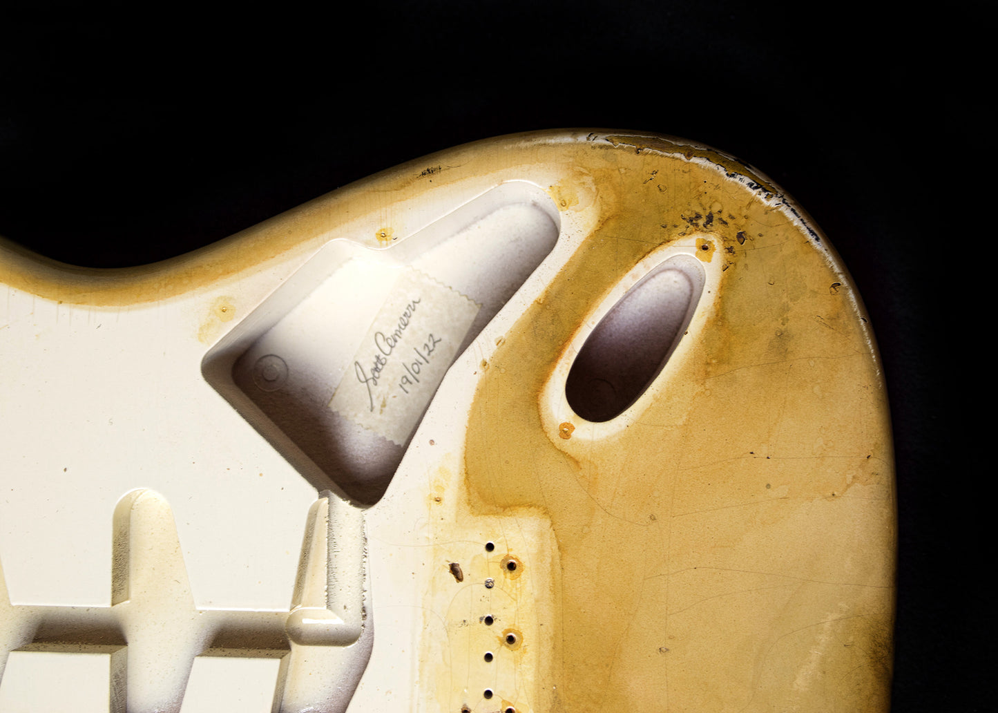 Olympic White Hardtail SC body GE0049