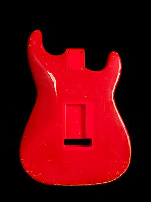 Torino Red LH SC Body and scratchplate GE0115