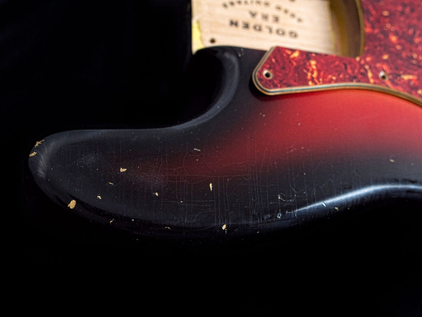 3 Tone Sunburst J Bass Body GE0098