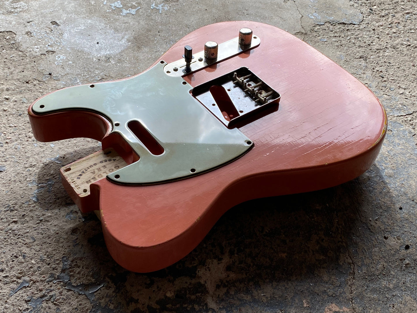 Tahitian Coral Swamp Ash TC Body GE0106
