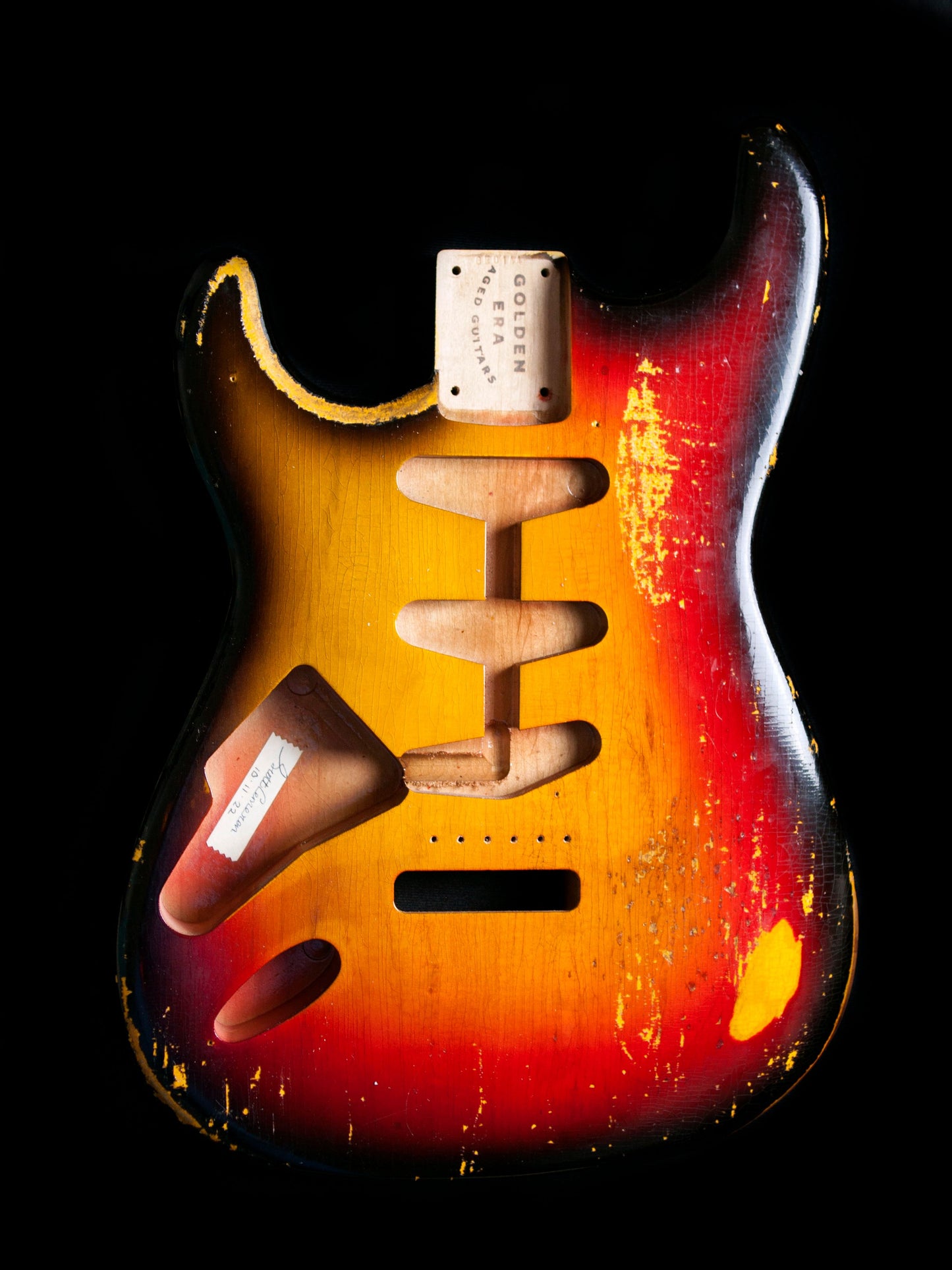 Left Handed Sunburst SC Body GE0144