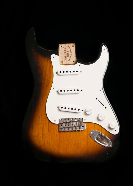 Two Tone Lightweight Swamp Ash SC Body GE0103