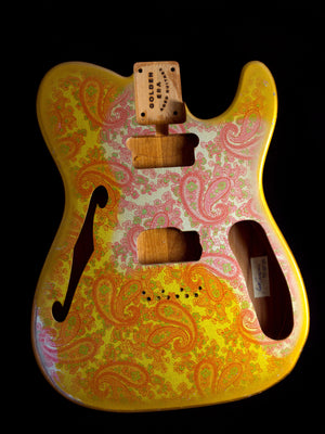 Hardware Loaded Paisley Thinline Body GE0085