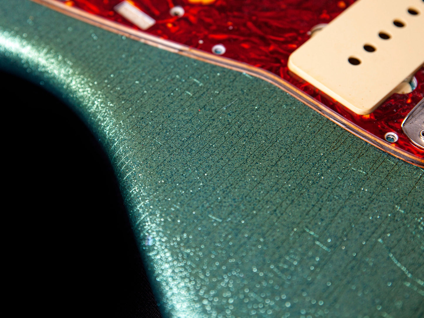 Aged Azure Blue JM Body & Allparts JM Neck GE0199