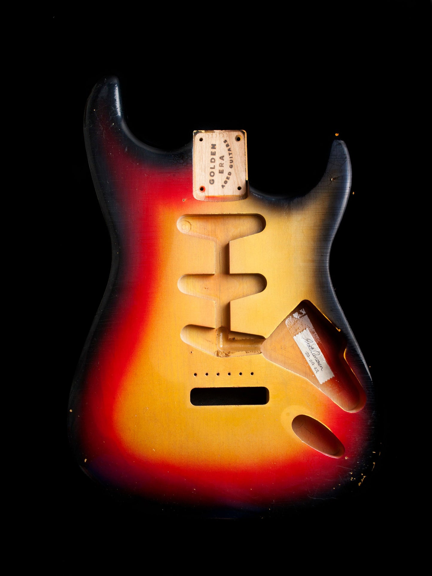 3 Tone Sunburst SC Body GE0129