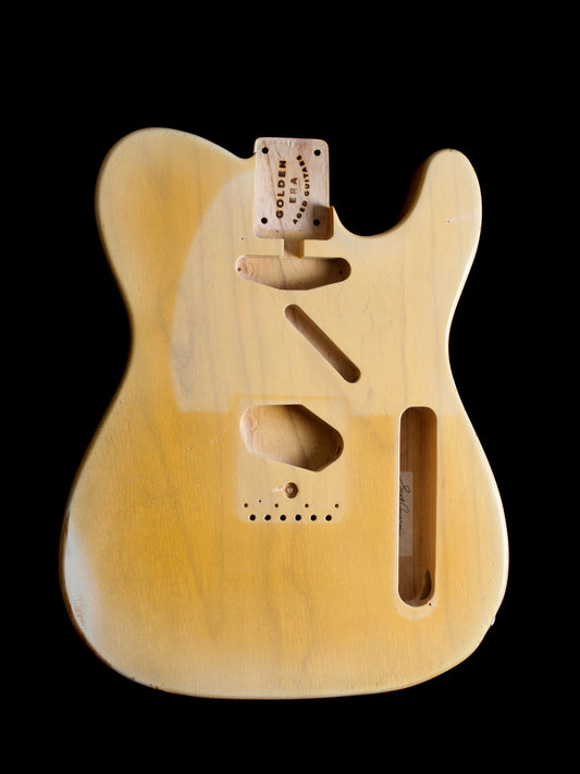 1 Piece Blonde Swamp Ash TC Body GE0128