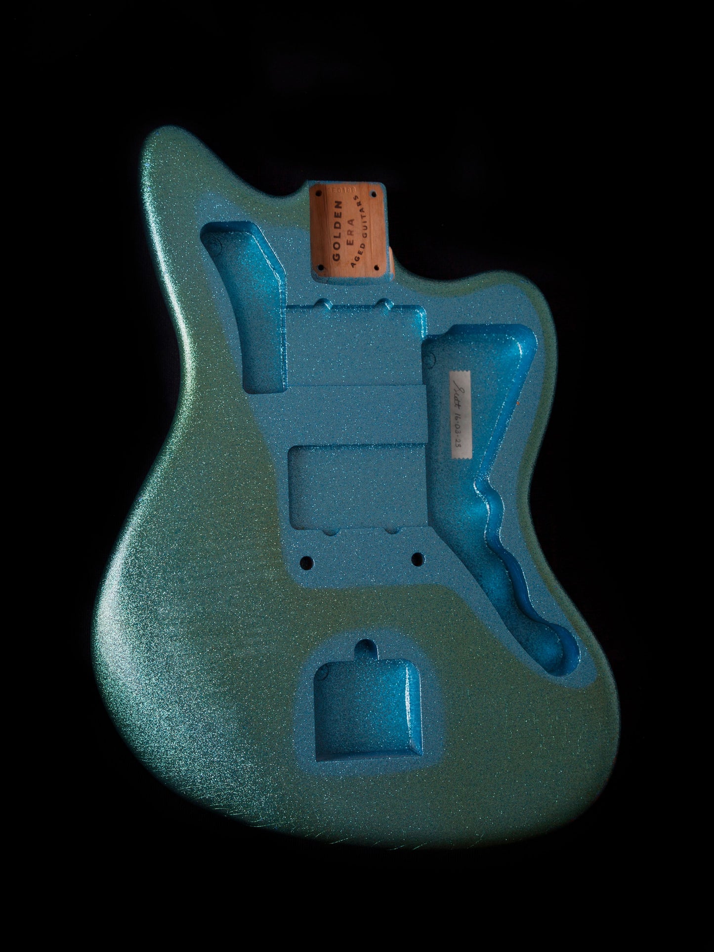Aged Azure Blue JM Body & Allparts JM Neck GE0199