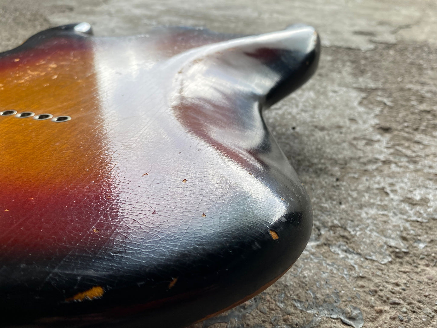 3 Tone Sunburst Hardtail SC Body GE0105