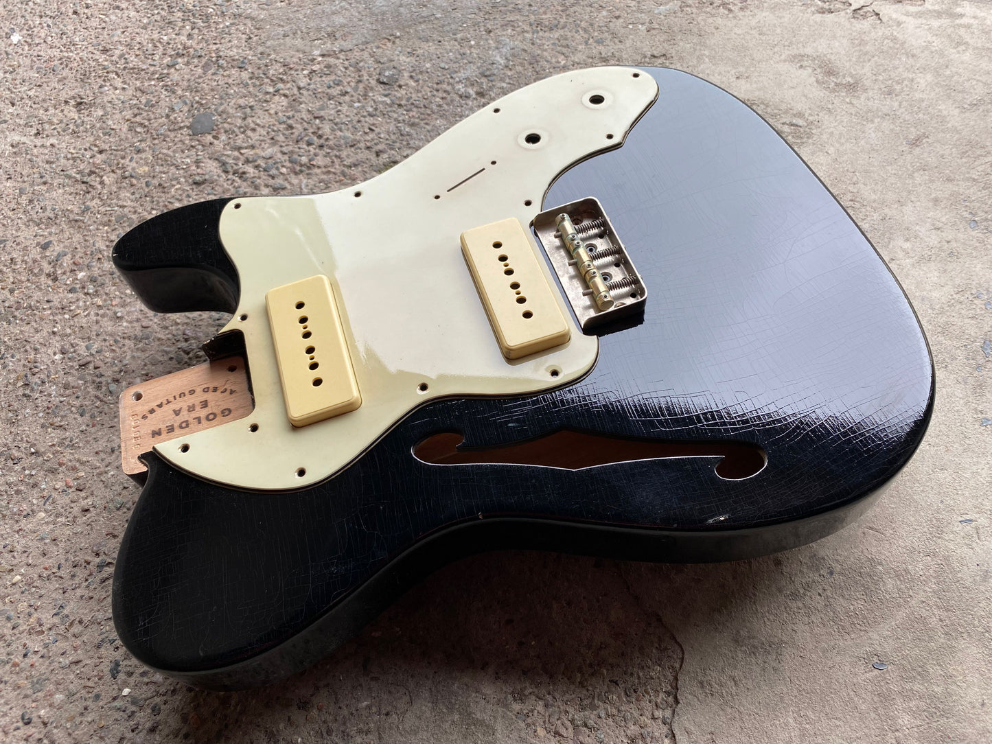 Black Thinline TC Body plus Parts GE0108