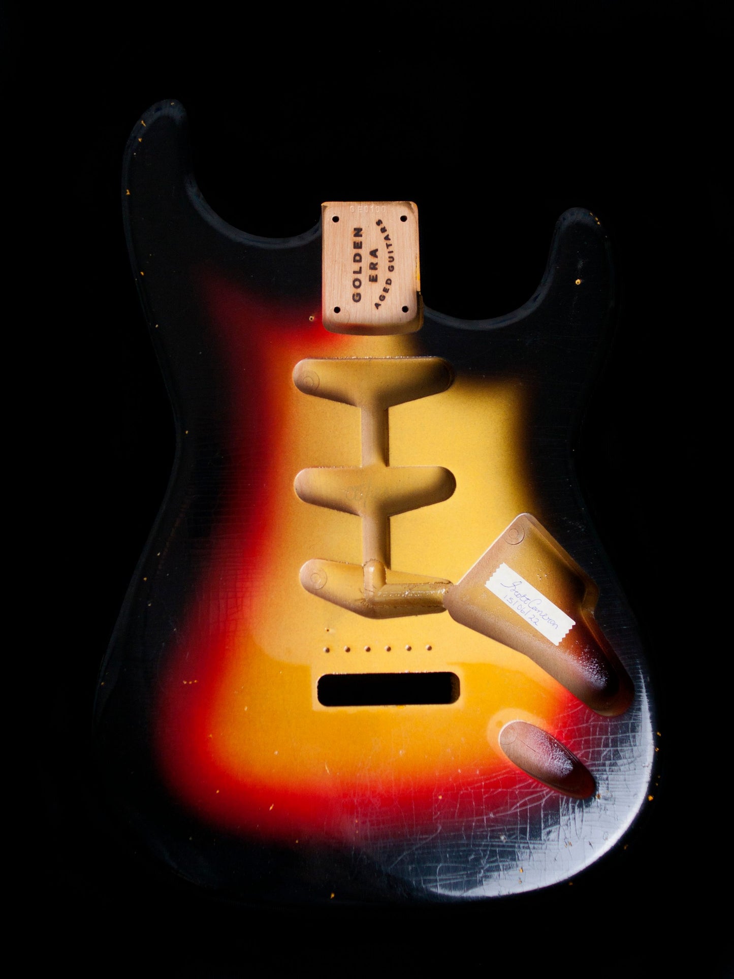 3 Tone Sunburst SC Body GE0100