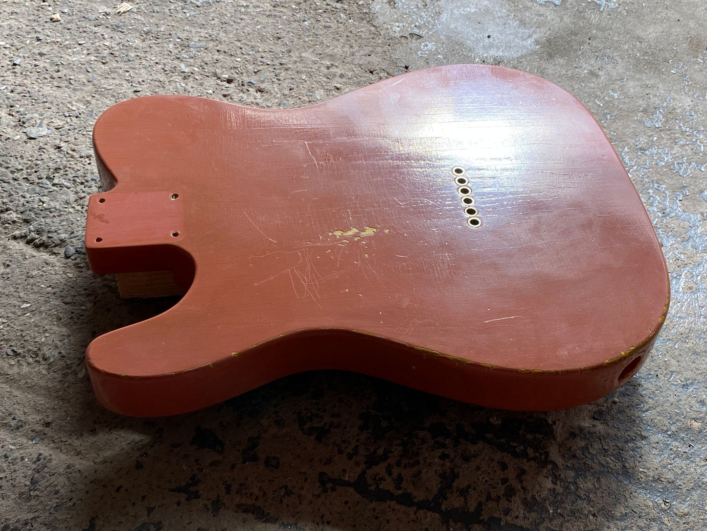 Tahitian Coral Swamp Ash TC Body GE0106