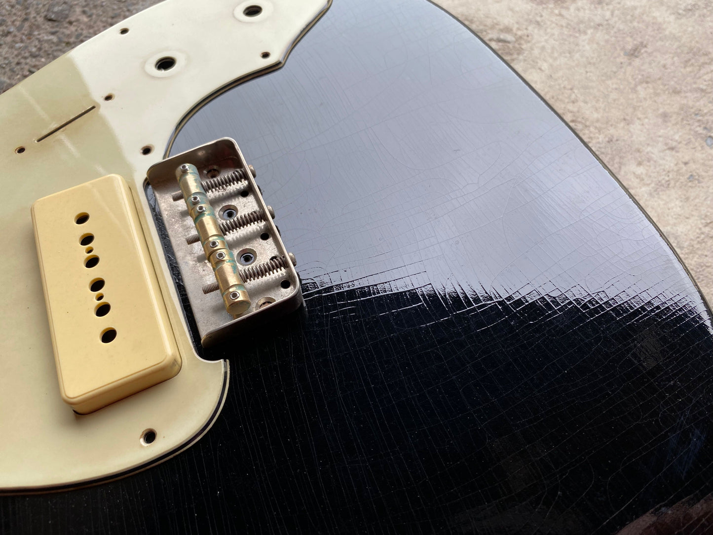 Black Thinline TC Body plus Parts GE0108
