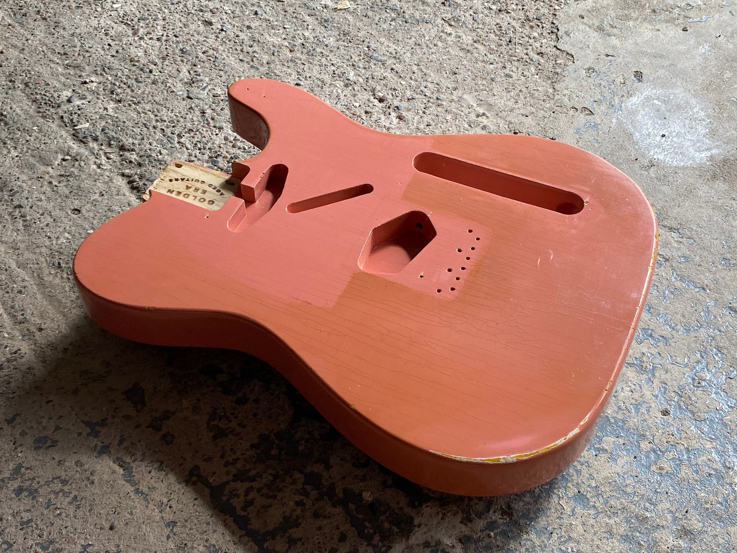 Tahitian Coral Swamp Ash TC Body GE0106
