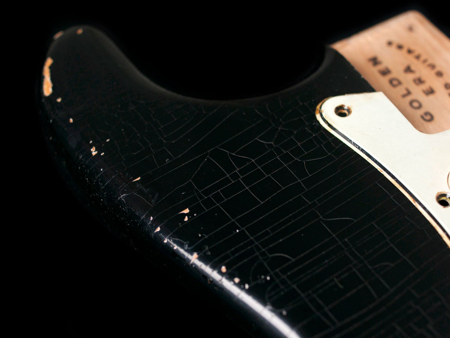 Black SC Body and Scratchplate GE0146