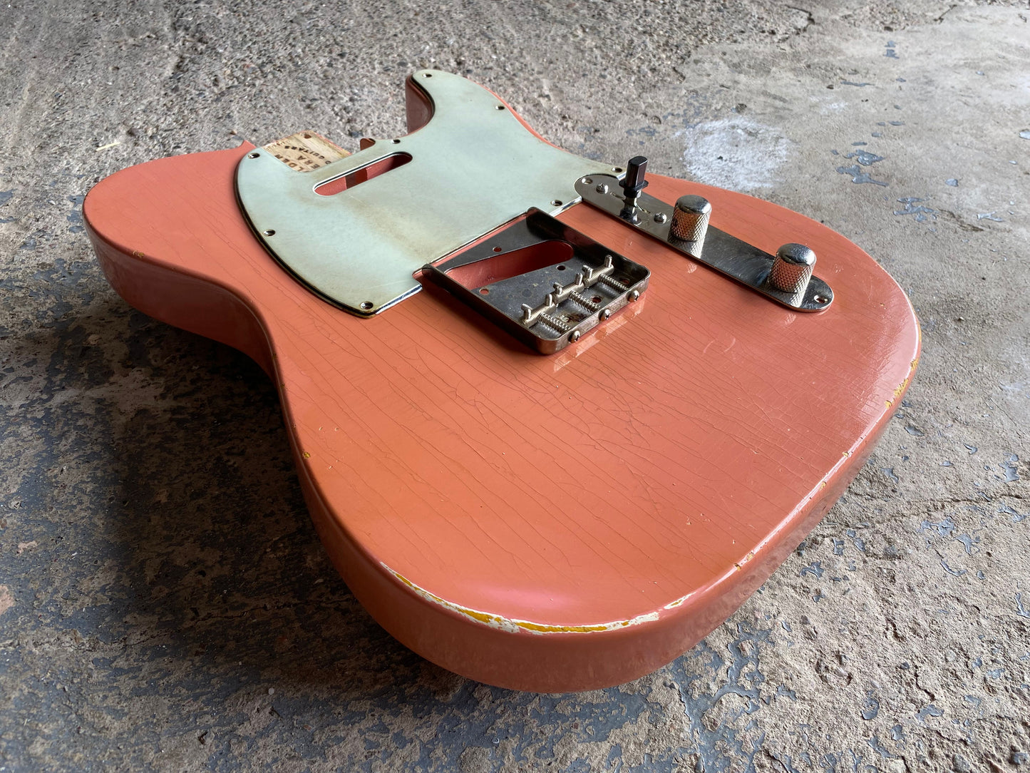 Tahitian Coral Swamp Ash TC Body GE0106