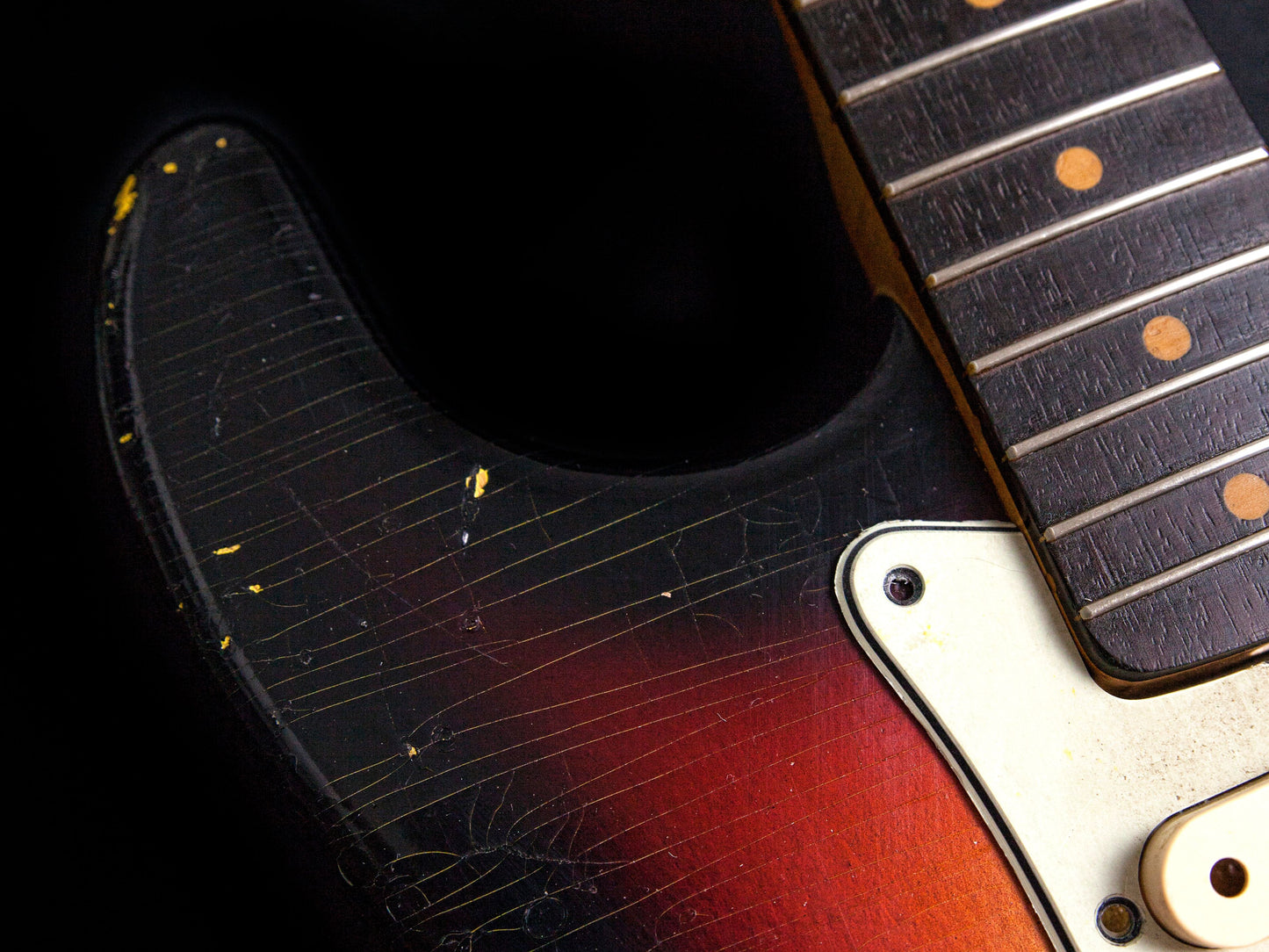 3 Tone Sunburst SC Body & Allparts Neck GE0186