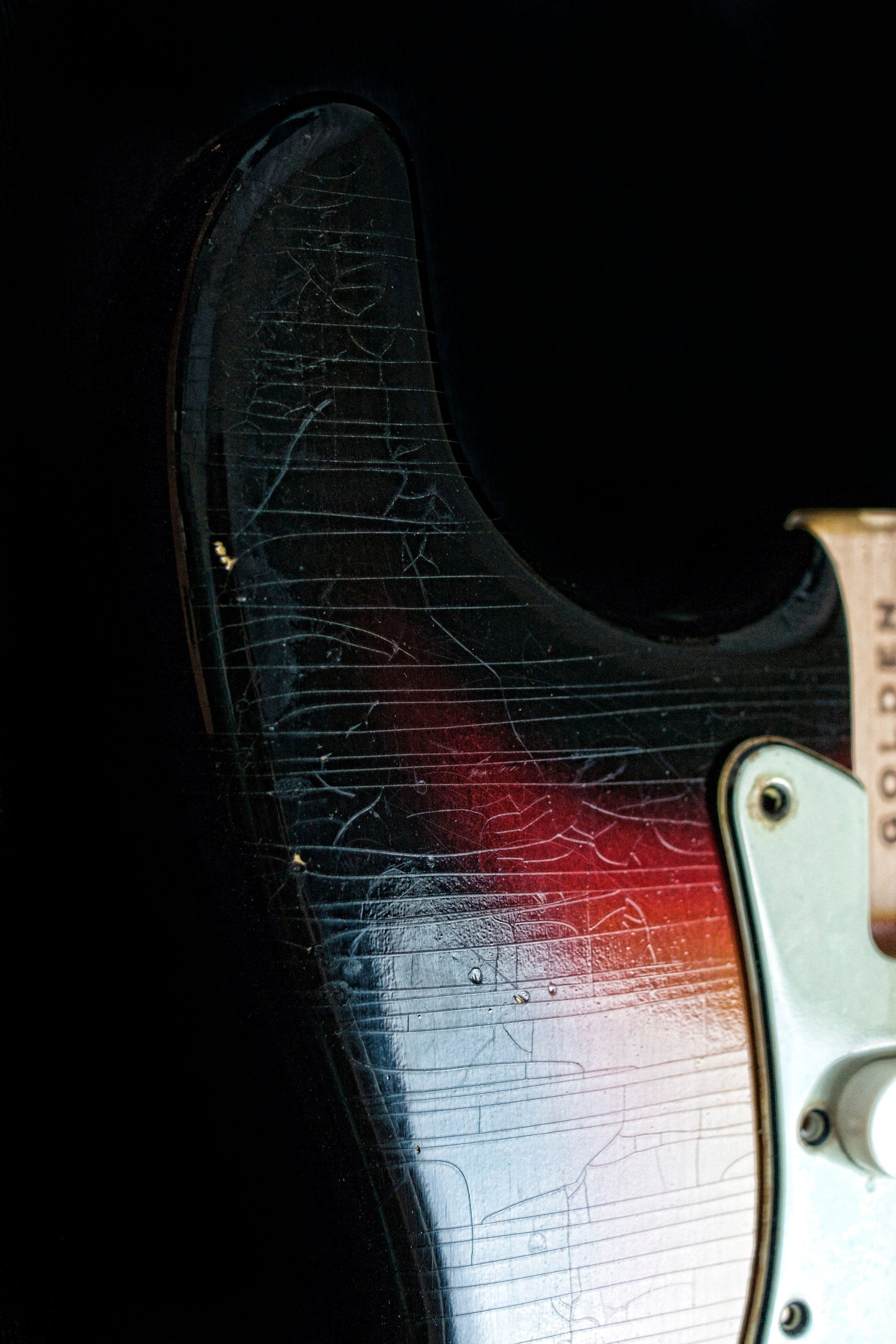 3 Tone Sunburst SC Body GE0126