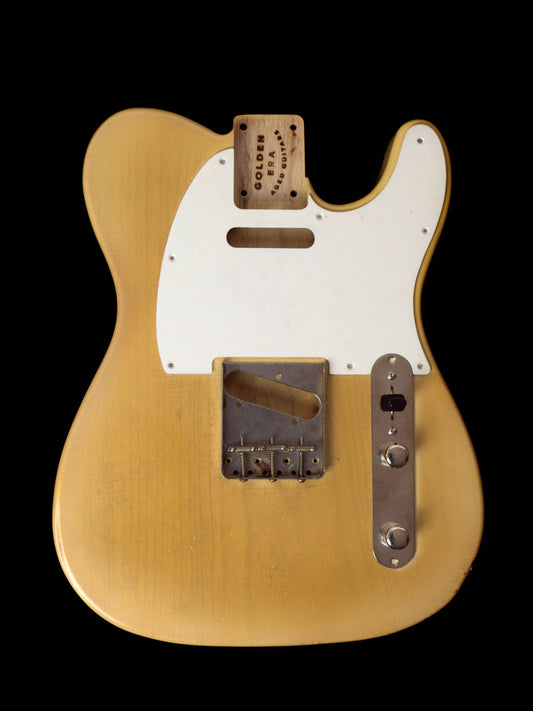 1 Piece Swamp Ash Blonde Burst TC Body GE0090